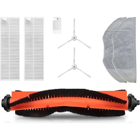 srfn ticaret Xiaomi Vacuum Mop 2in1 Essential G1 - Mjstg1 Robot Süpürge Aksesuar Seti - 7 Parça