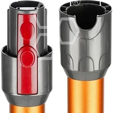 srfn ticaret Dyson V7 Uyumlu Çubuk Değnek Tüp Boru (Sarı)