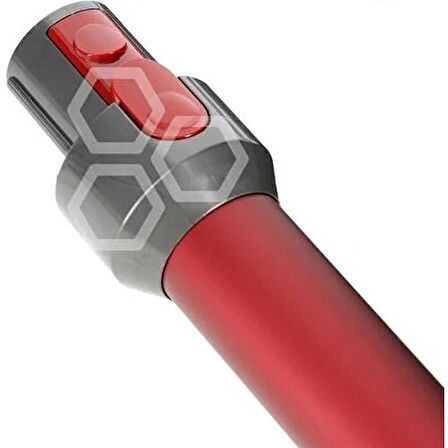 srfn ticaret Dyson V8 Uyumlu Çubuk Değnek Tüp Boru (Kırmızı)