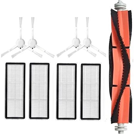 srfn ticaret Xiaomi Vacuum Mop 1C- Dreame Vacuum Mop F9 Uyumlu Fırça Ve Filtre