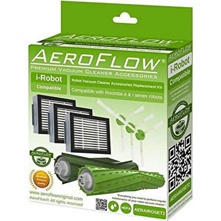srfn ticaret AeroFlow I-Robot Roomba İ7 Uyumlu Yenileme Seti
