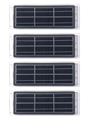 srfn ticaret Xiaomi Mijia S50/S51/S52/S55 Uyumlu Robot Süpürge Hepa Filtresi - Aktif Karbonlu - 4 Adet

