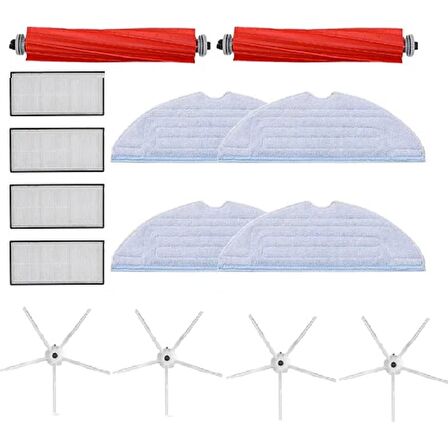 Srfn Ticaret Roborock S7+ Uyumlu - 14 Parça Mega Set