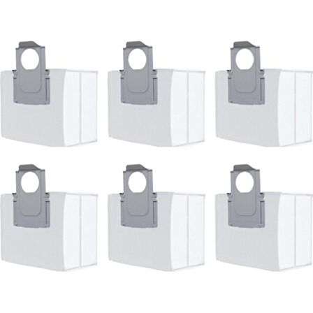 Srfn Ticaret Roborock Q7+, Q7 Max+, S8 Pro Ultra, S8+, S7 Maxv Ultra, Q5, Q5+ Uyumlu Toz Torbası - 6 Adet