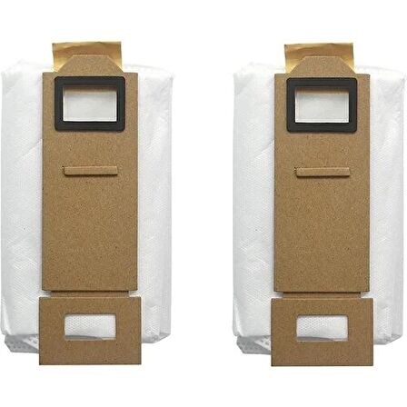 srfn ticaret Roborock S7/S7+/S7 Maxv +/T7/T7+/T7S Uyumlu Toz Torbası - 2 Adet