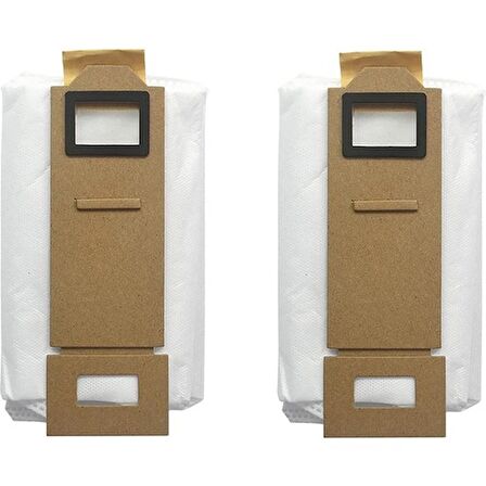 srfn ticaret Roborock S7 Maxv + Uyumlu Toz Torbası - 2 Adet