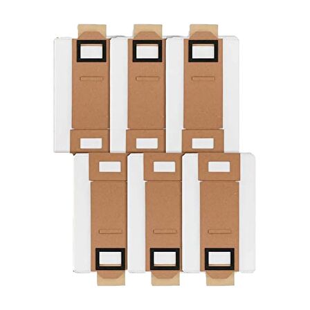 srfn ticaret Roborock S7 Maxv + Uyumlu Toz Torbası - 6 Adet