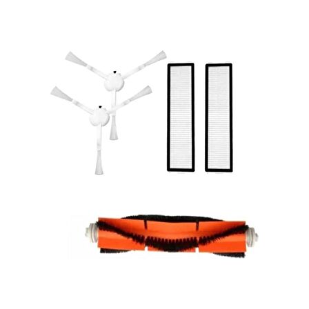 srfn ticaret Xiaomi Dreame D9 Robot Süpürge Uyumlu 5 Parça Seti