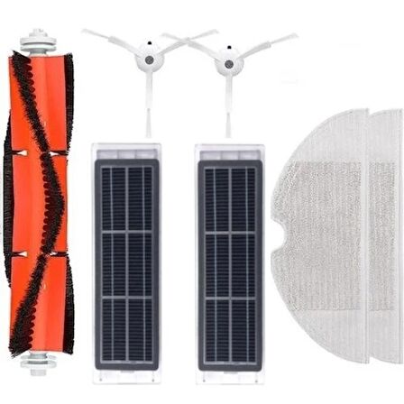 srfn ticaret Roborock S51 Uyumlu 7 Parça Set