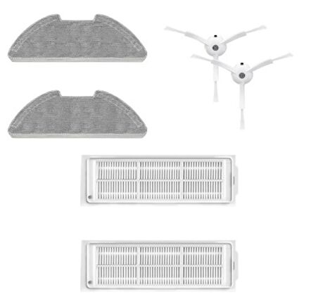 srfn ticaret Xiaomi Mop 2 Lite MJSTL Uyumlu Aksesuar Seti - 6 Parça
