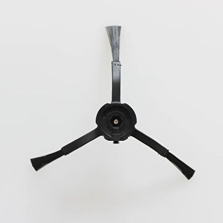 srfn ticaret Xiaomi Mop 2 Pro MJST1SHW Uyumlu Hepa ve Yan Fırça (Siyah) Seti - 4 Parça