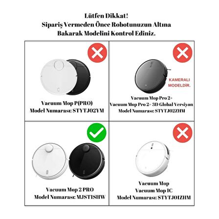 srfn ticaret Xiaomi Mop 2 Pro MJST1SHW Uyumlu Hepa Filtre - 2 Adet