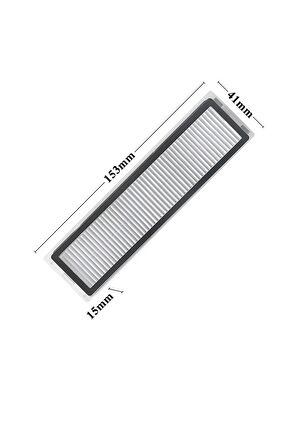 srfn ticaret Vestel V-Bot Pro/S Uyumlu Robot Süpürge Hepa Filtre-4 Adet