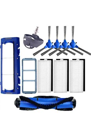 srfn ticaret Eufy 11S Plus Robot Süpürge Yedek Tekerlek Hepa Filtre Fırça Seti
