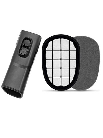 srfn ticaret Philips FC 6826 Speedpro Uyumlu Hepa Filtresi (Siyah) ve Boru Tamir Seti