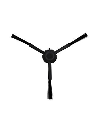 serfin ticaret Xiaomi VacuumMop 2 (STYTJ03ZHM) Uyumlu Yan Fırça (Siyah)-4 Adet