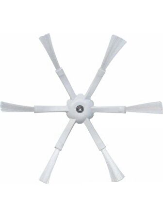 srfn ticaret Roborock S5 S5 Max S6 S6 Pure Uyumlu Yeni Nesil 6 Kollu Yan Fırça Seti-5 Adet