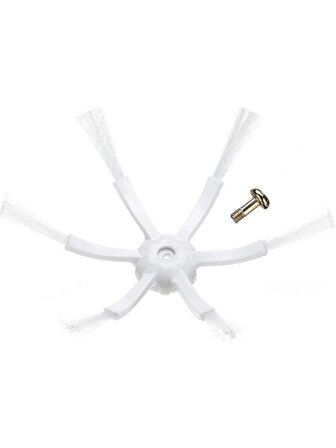 srfn ticaret Roborock S5 S5 Max S6 S6 Pure Uyumlu Yeni Nesil 6 Kollu Yan Fırça Seti-5 Adet