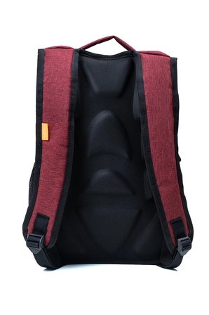 Çok Gözlü Ergonomik Sırt Çantası Su İtici Unisex Okul, Günlük ve Seyahat Çantası Kırmızı