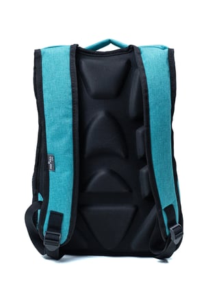 Çok Gözlü Ergonomik Sırt Çantası Su İtici Unisex Okul, Günlük ve Seyahat Çantası Yeşil