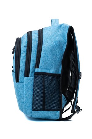 Çok Gözlü Ergonomik Sırt Çantası Su İtici Unisex Okul, Günlük ve Seyahat Çantası Mavi