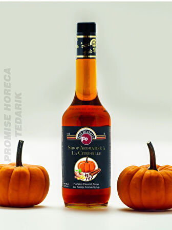 Pumpkin Spice Şurup Baharatlı Bal Kabağı Aromalı Kokteyl Şurubu 700 ml