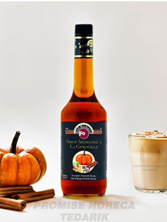 Pumpkin Spice Şurup Baharatlı Bal Kabağı Aromalı Kokteyl Şurubu 700 ml