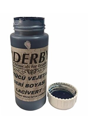 Vejetal Vaketa Deri Için Örtücü Boya 100ml (leathercraft, Deri Hobi) Lacivert