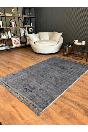 Puffy Kabartma Desenli Yıkanabilir Kaymaz Taban Salon Halısı Mutfak Koridor Halısı S52