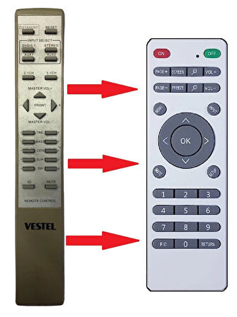 SpeedUF Akai SS-4300 SS-4380 Ses Sistemi Kumandası