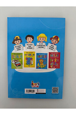 Eğlenceli Harfler Etkinlikli Boyama Kitabı (1 Adet)