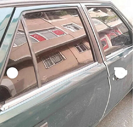 Skoda Favorit 1993 ve Üzeri Cam 4 Parça Çıtası Krom Paslanmaz Çelik