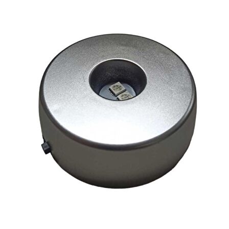 DÜNYA Plastik altlıklı Işıklı Cam Küre