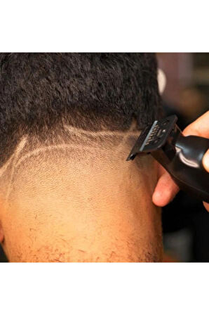 Supreme Trimmer Siyah Vader Trimmer Tıraş Makinesi – 7200 RPM DLC T Bıçaklı