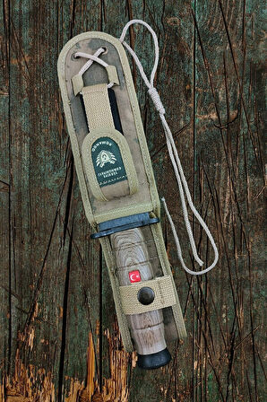 Ceviz Kurt Komando Bıçağı Halmak