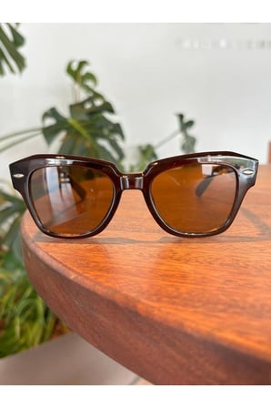Stane Trend Renk Acı Kahverengi popüler Güneş Gözlüğü Uv400 Koruma