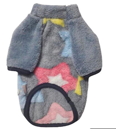 Gedyco Stars Premium Peluş Orta Irk Köpek Sweatshirtü 