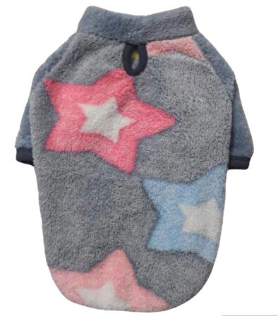 Gedyco Stars Premium Peluş Orta Irk Köpek Sweatshirtü 