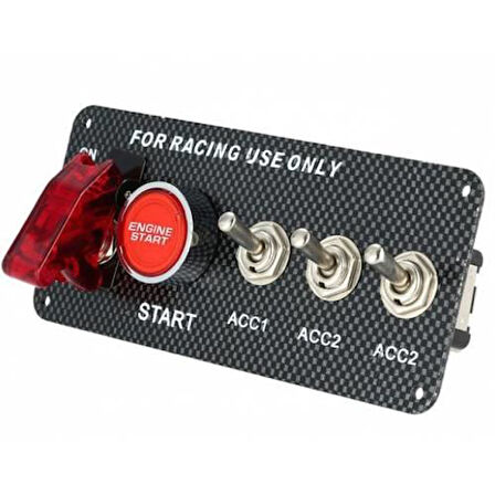Her Araca Uyumlu Start Stop Düğme 3 Kademeli