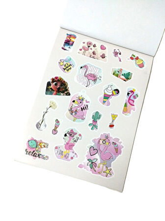 Hayal Sepeti DIY Sticker Book Sticker Kitabı Soft Edition 24x17cm  600+