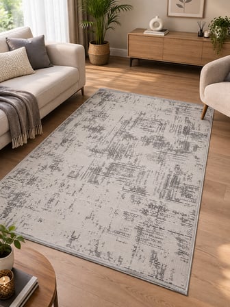Saten Halı Modern Kaymaz Tabanlı Yıkanabilir Salon Oturma Odası Halısı Petek Desen