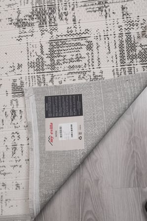 Saten Halı Modern Kaymaz Tabanlı Yıkanabilir Salon Oturma Odası Halısı Petek Desen
