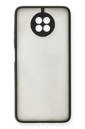 Redmi Note 9 5G Kılıf Montreal Silikon Kapak - Siyah