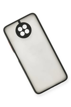 Redmi Note 9 5G Kılıf Montreal Silikon Kapak - Siyah