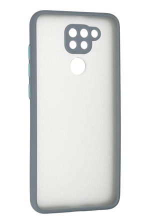 Redmi Note 9 Kılıf Montreal Silikon Kapak - Gri