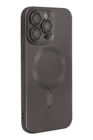 Iphone 13 Pro Kılıf Moshi Lens Magneticsafe Silikon - Füme