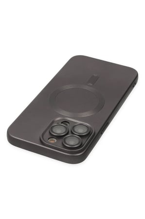 Iphone 13 Pro Kılıf Moshi Lens Magneticsafe Silikon - Füme