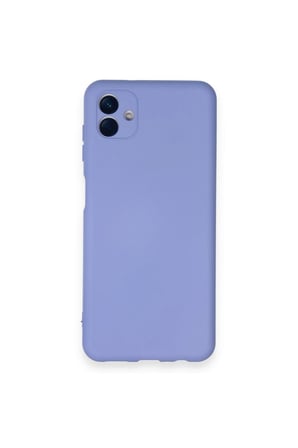 Galaxy A04 Kılıf Nano Içi Kadife Silikon - Lila