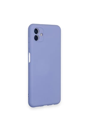 Galaxy A04 Kılıf Nano Içi Kadife Silikon - Lila