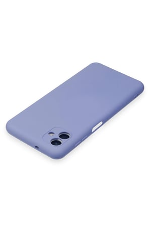 Galaxy A04 Kılıf Nano Içi Kadife Silikon - Lila